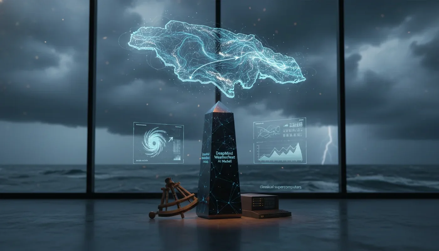 DeepMind WeatherNext pomohl předpovědět dopad hurikánu Melissa
