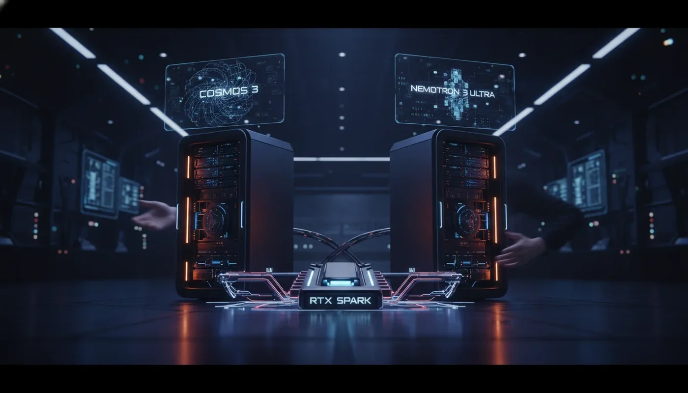 Nvidia posiluje v AI: Nové modely a hardware RTX Spark