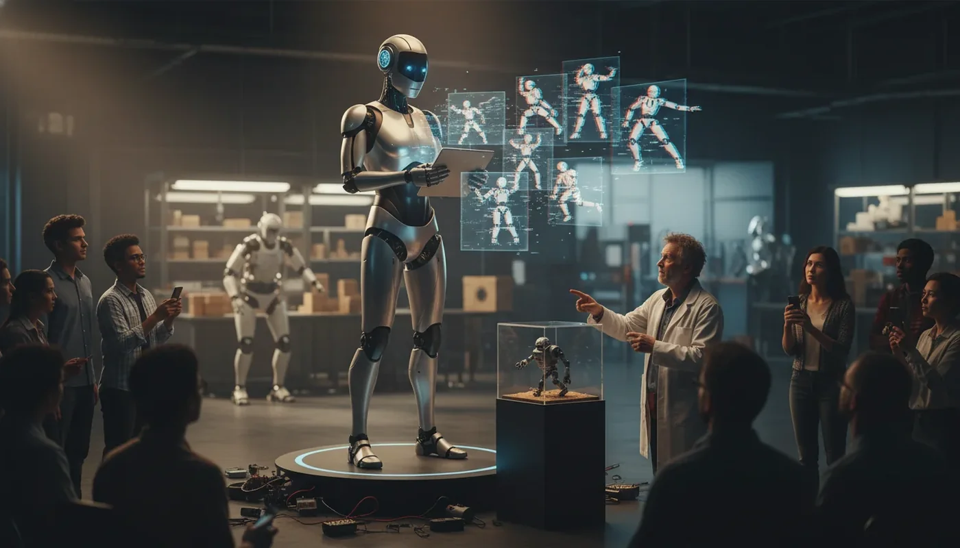 Skeptický průvodce virálními videi humanoidních robotů