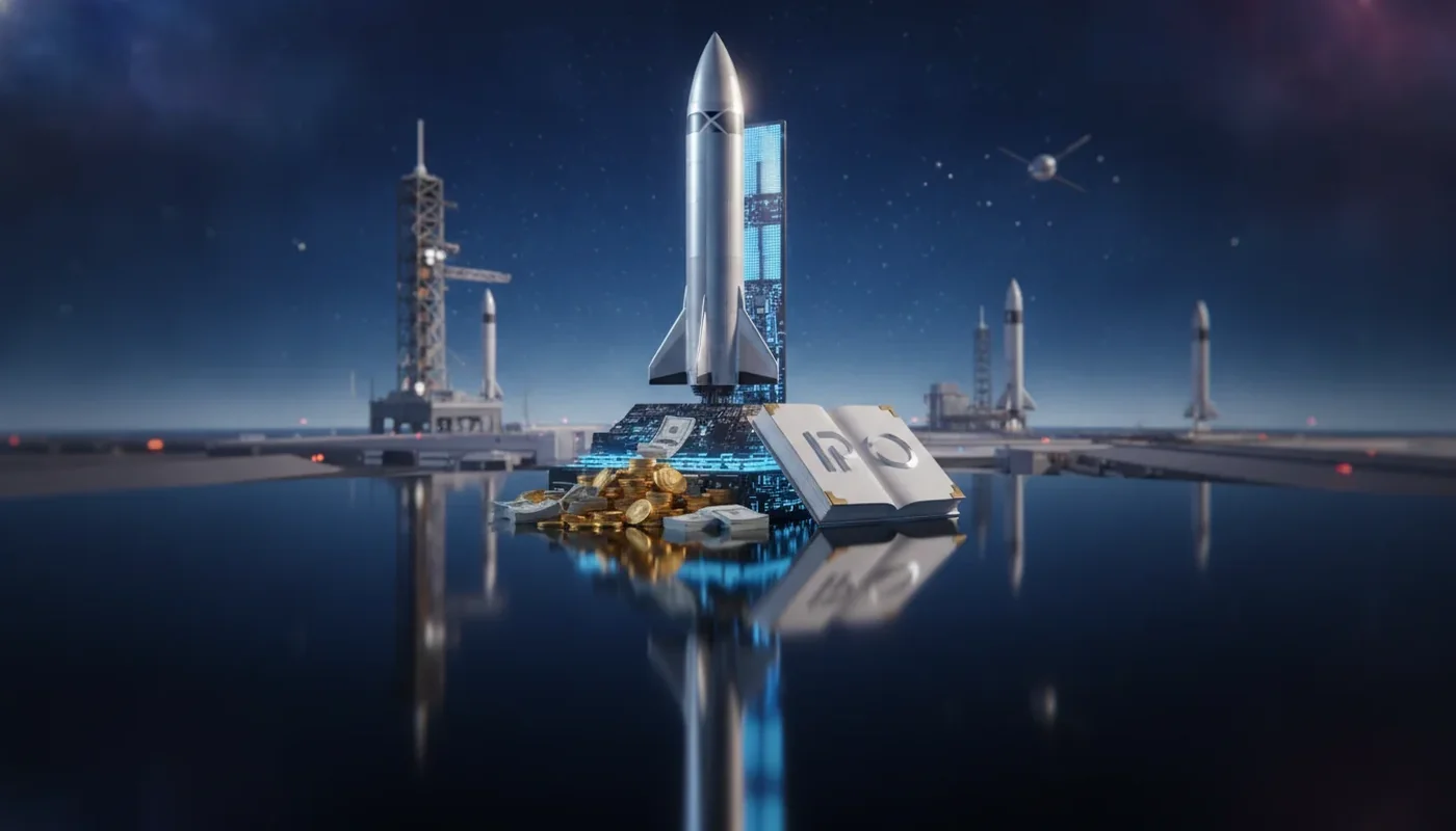 SpaceX stanovil cenu akcií na 135 dolarů, jde o největší IPO v historii