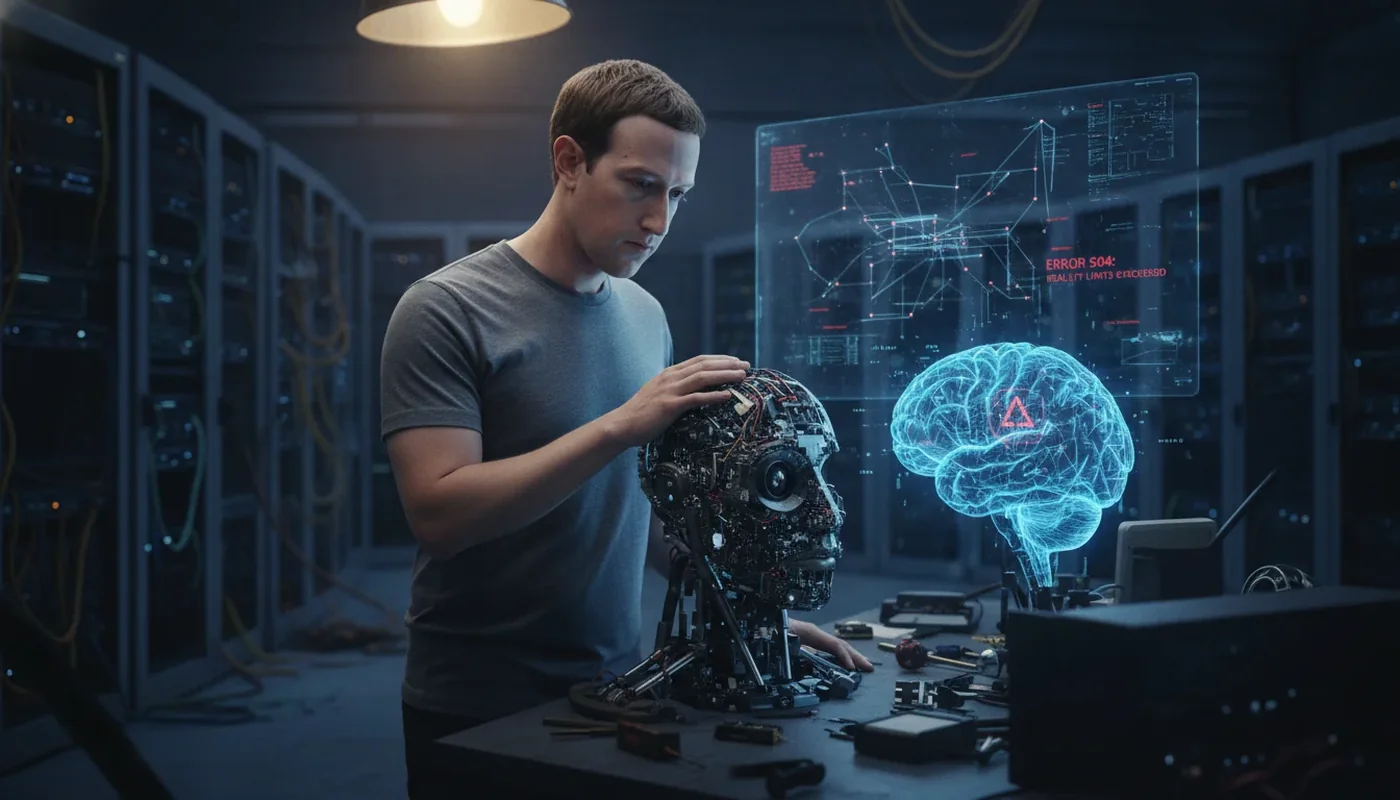 Mark Zuckerberg přiznal pomalejší vývoj AI agentů, než se čekalo