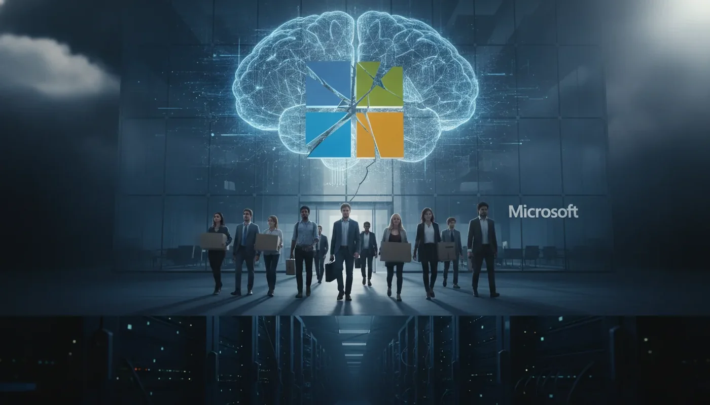 Microsoft propouští téměř pět tisíc zaměstnanců kvůli restrukturalizaci a tlaku na AI