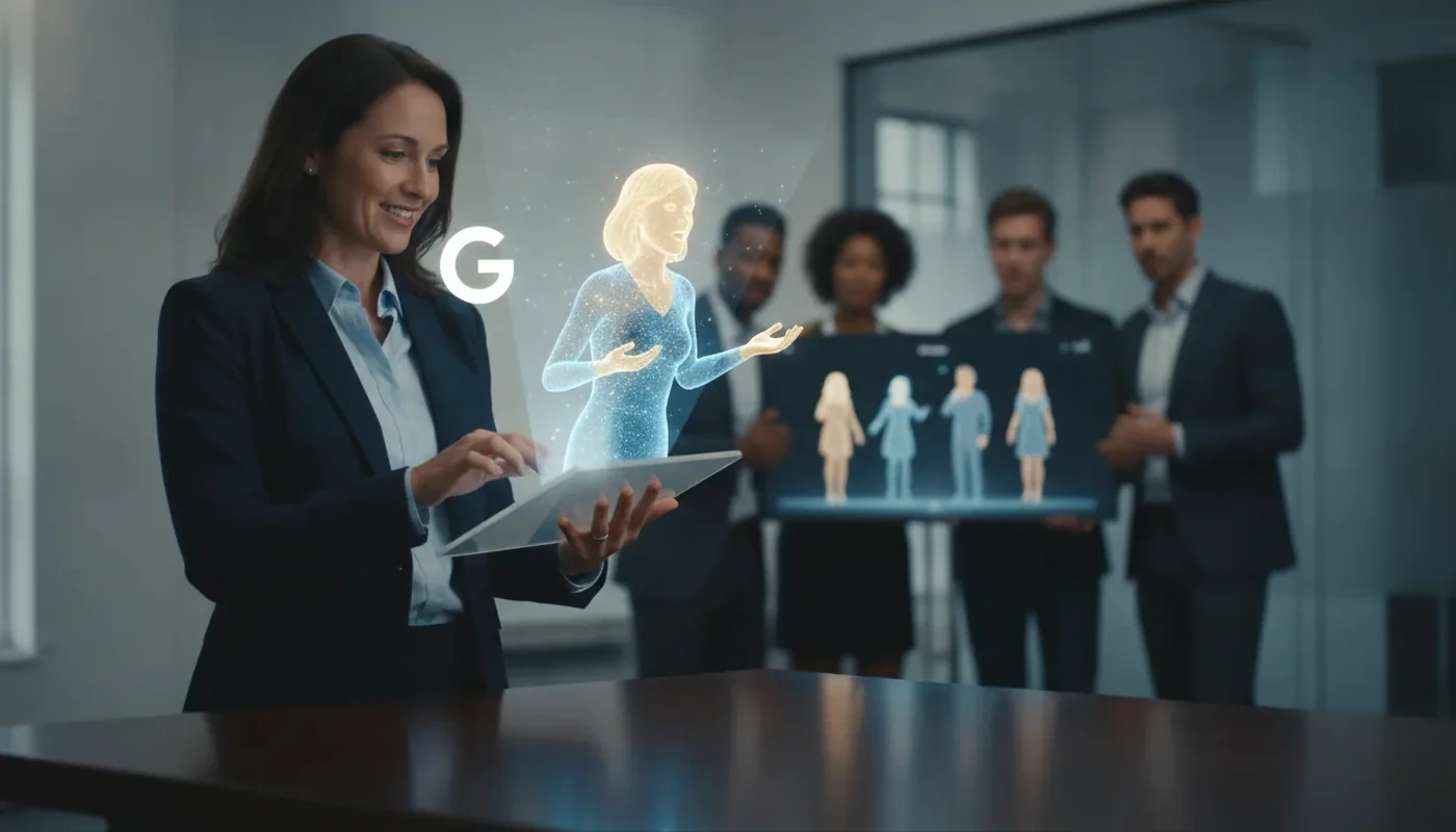 Google Vids představuje AI avatary pro firemní videa