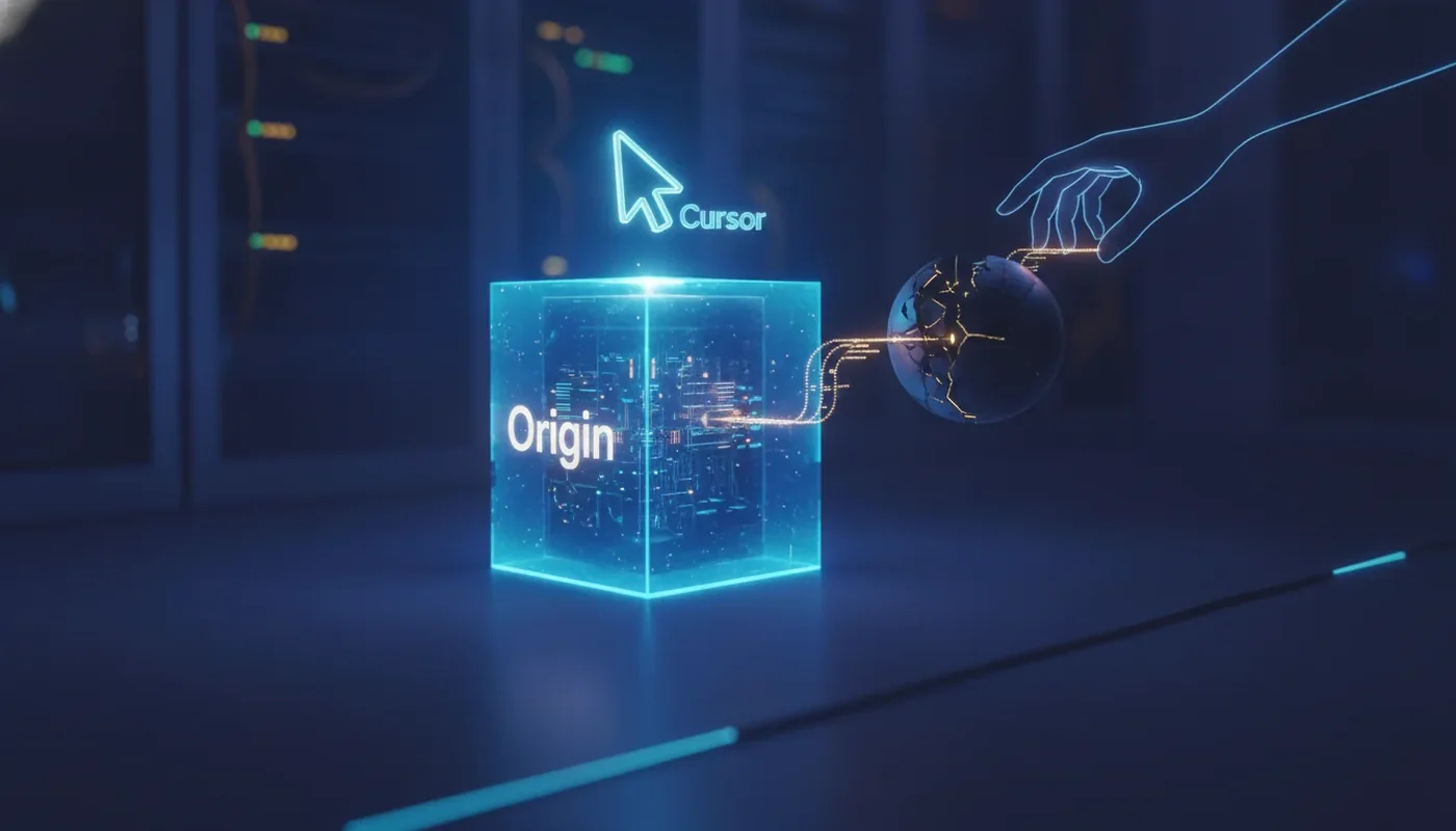 Cursor spouští Origin pro hostování kódu po výpadku GitHubu