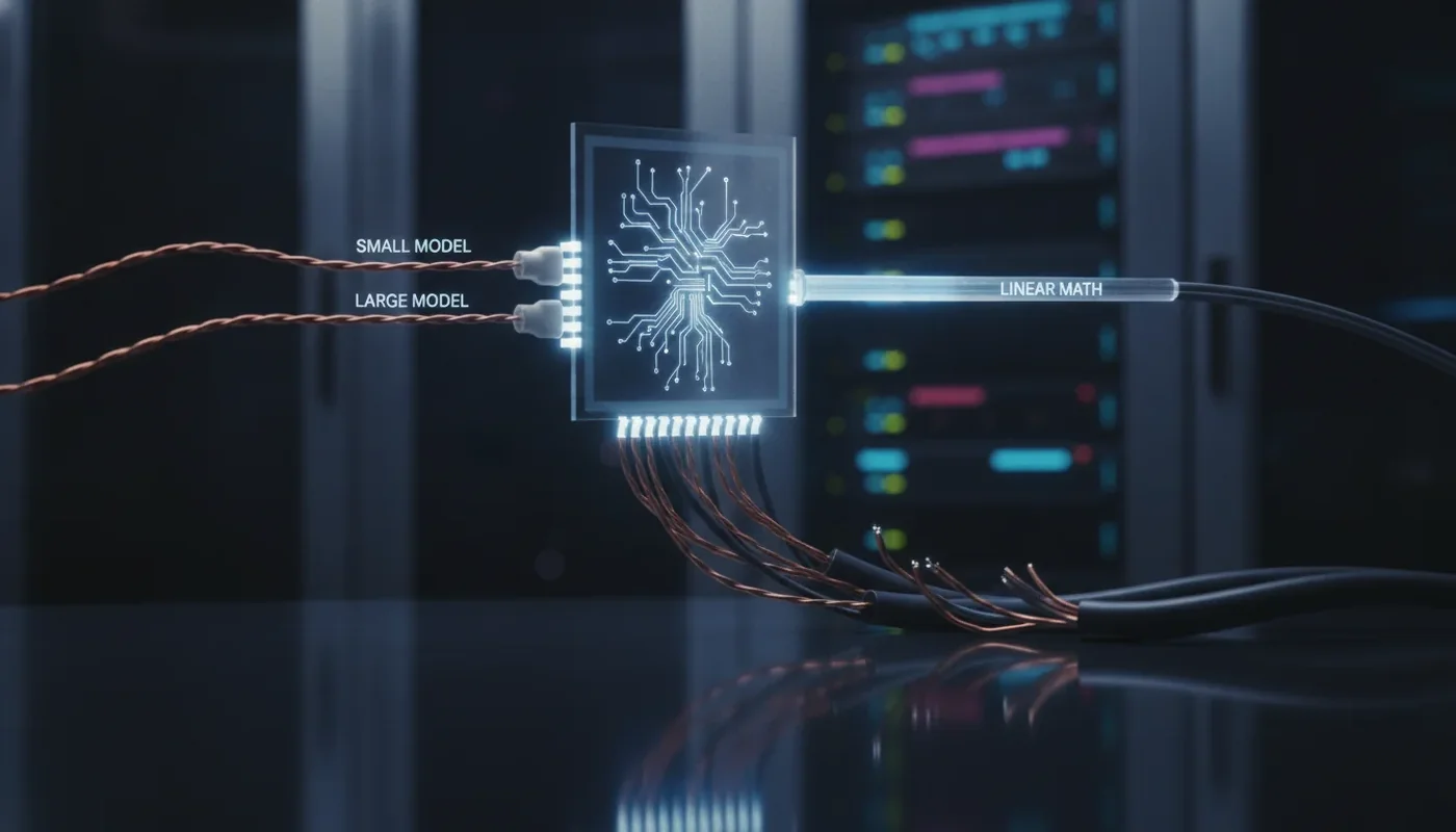 Nvidia zefektivňuje předávání úloh mezi AI modely lineární matematikou
