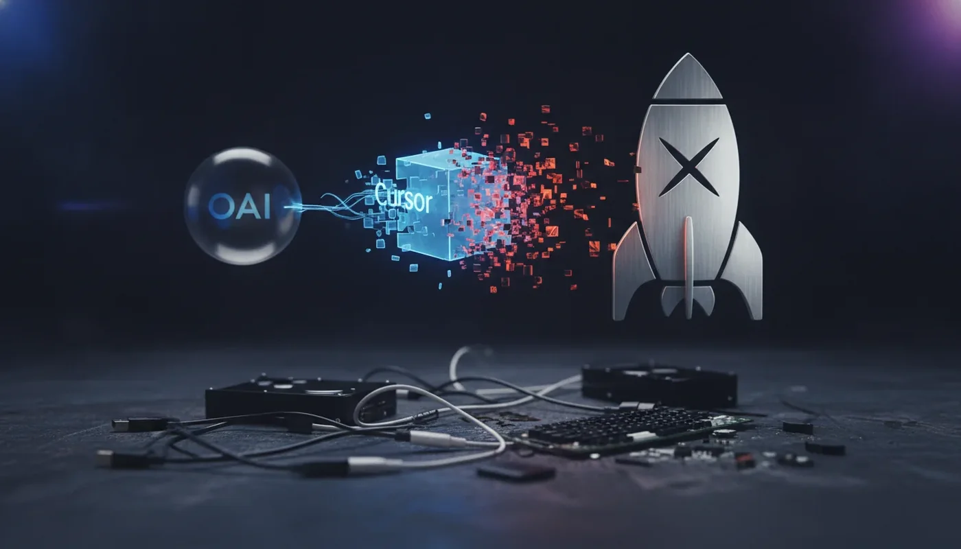 OpenAI ukončuje podporu pro Cursor po akvizici SpaceX