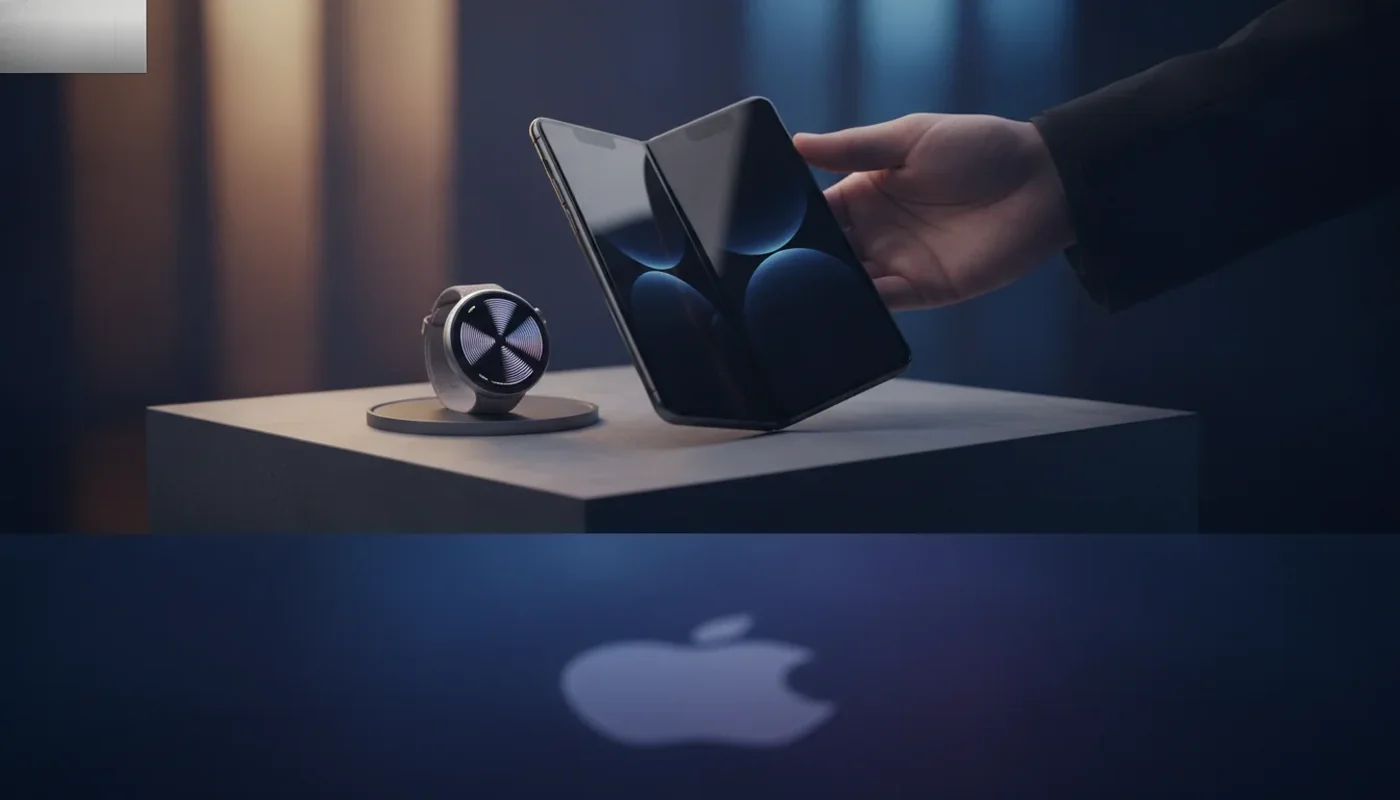 Apple představil skládací iPhone Duo a hodinky, které neustále naslouchají okolí