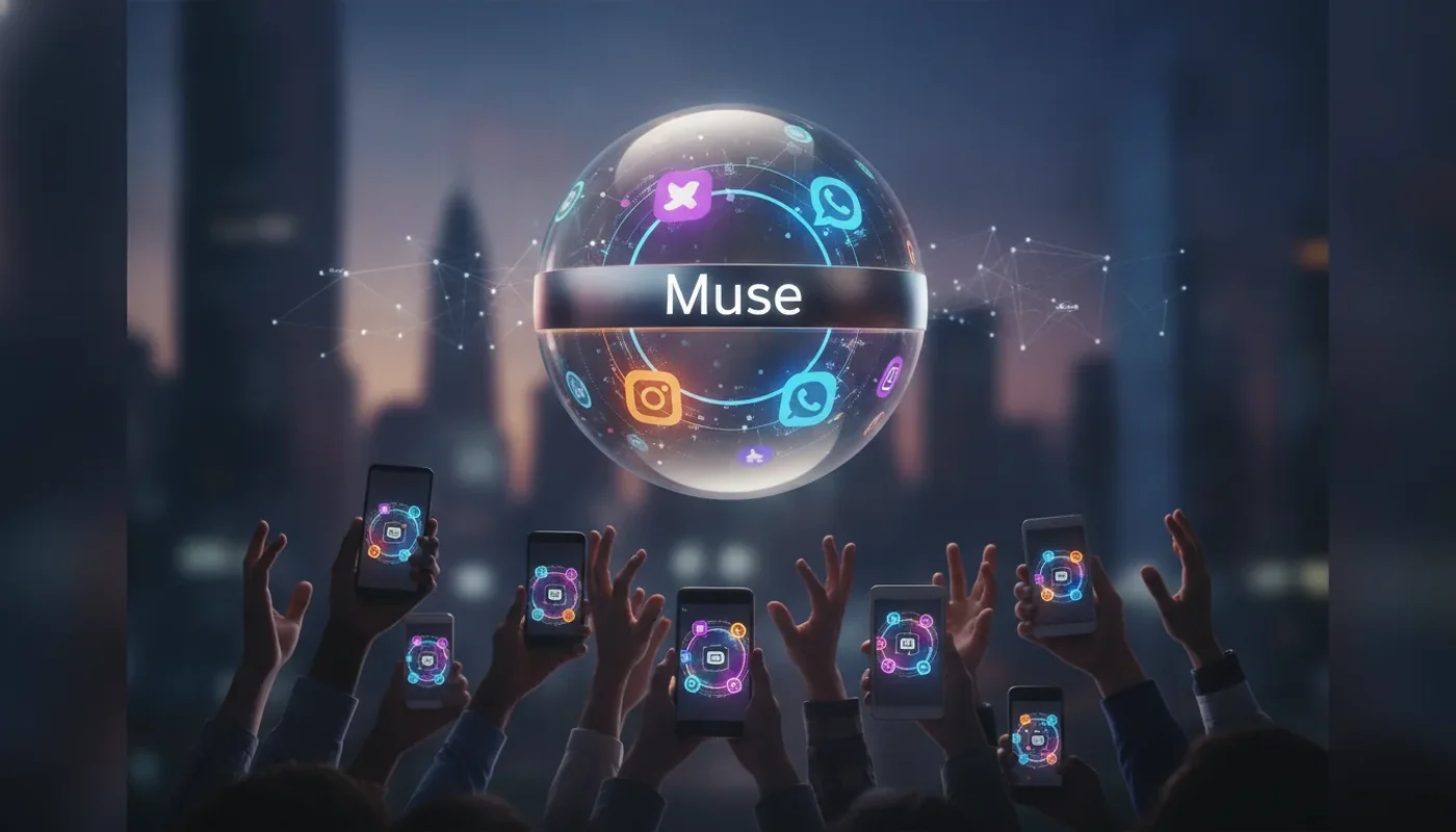 Meta masivně propaguje asistenta Muse, aplikace rychle stoupá v žebříčcích