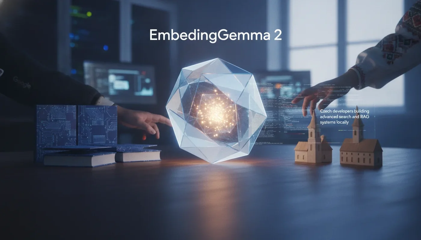 Google DeepMind vydává EmbeddingGemma 2 jako otevřený multimodální model