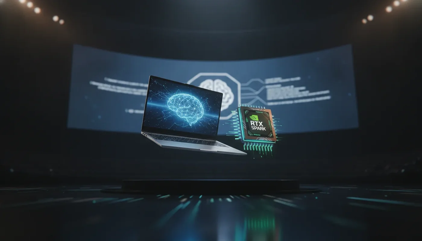 Microsoft představuje Surface Laptop Ultra s čipy Nvidia RTX Spark pro lokální AI