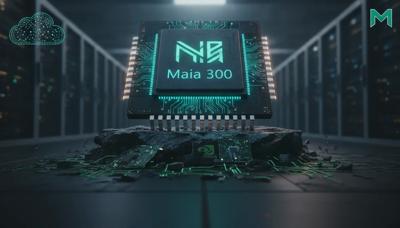 Microsoft uvádí AI čip Maia 300 a snižuje závislost na Nvidii