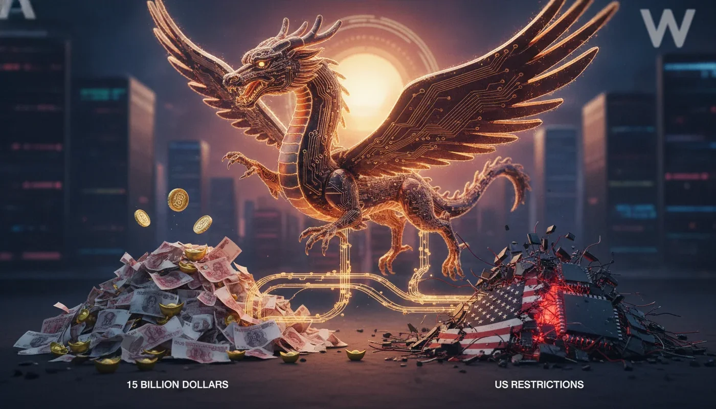 DeepSeek údajně získává 15 miliard dolarů po amerických omezeních