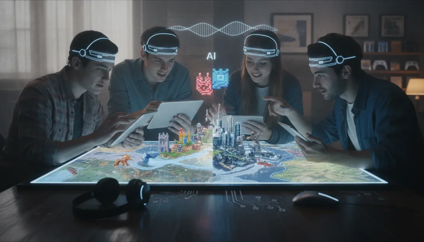 Hráči propojují světy oblíbených her s pomocí umělé inteligence