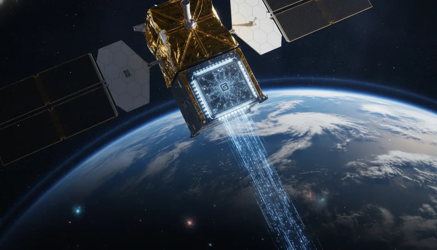 Google vyslal AI do vesmíru: Satelit s čipem TPU poslal první odpověď